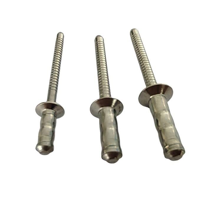 Edelstahl-Einzeltrommelnieten 2,4 mm, 3,2 mm, 4 mm, 4,8 mm, 6 mm